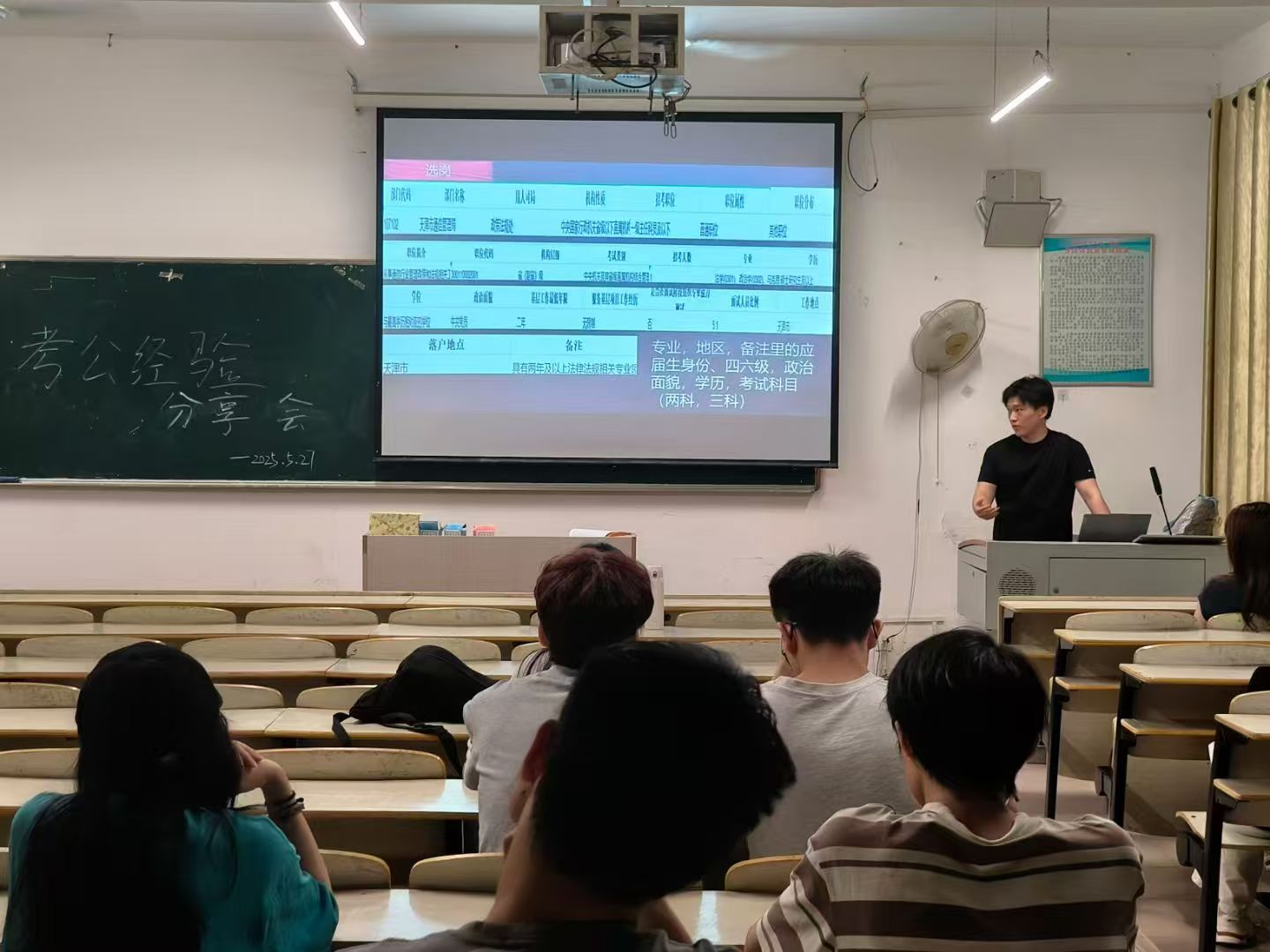 考公经验分享会